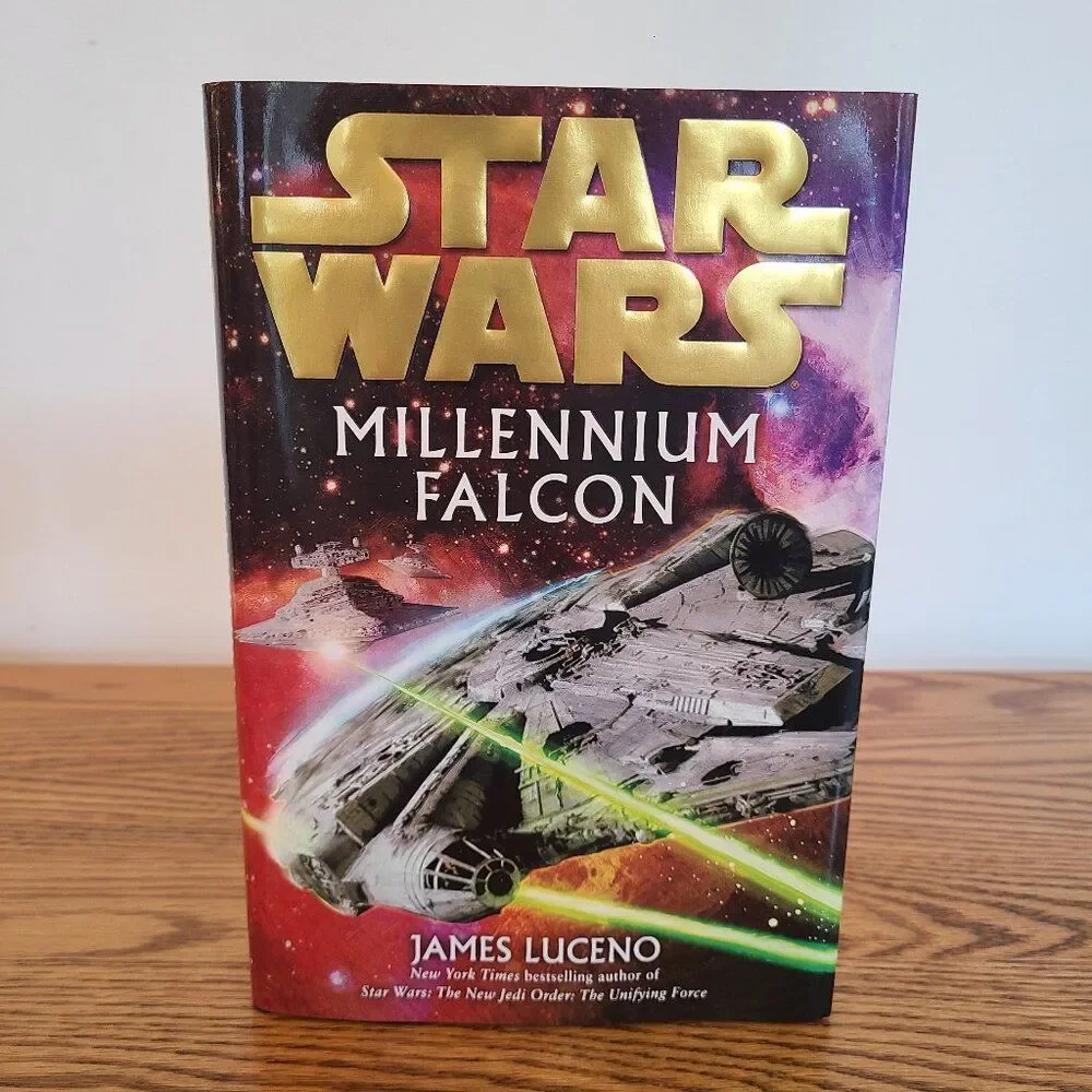 Hardcover Book Star Wars Millennium Falcon by James Luceno Great Condition